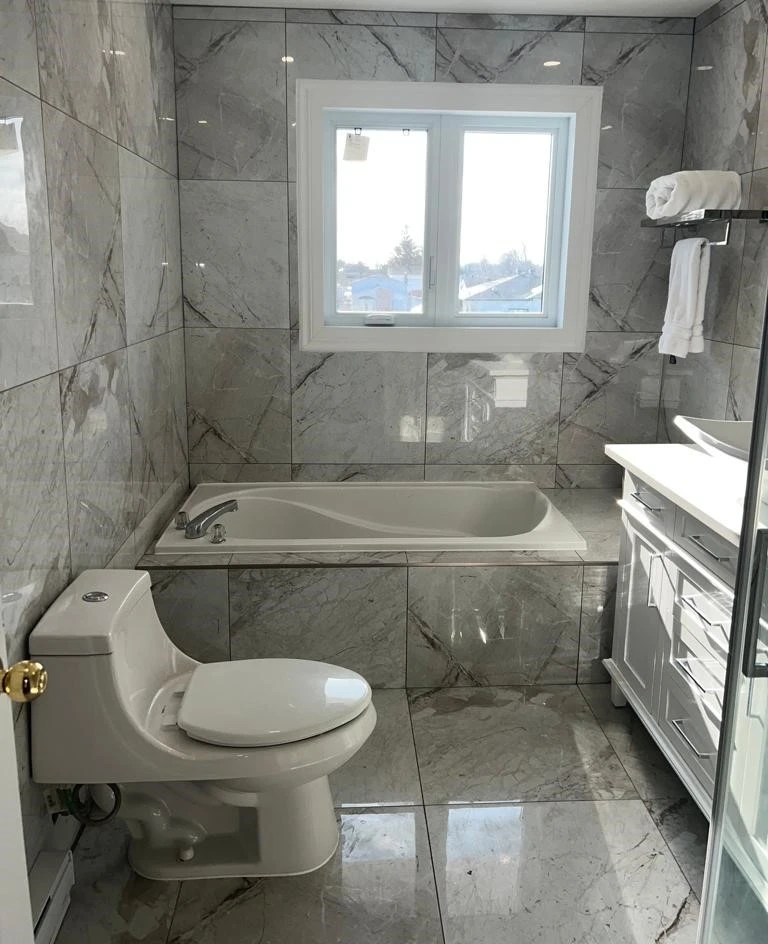 Rénovation salle de bain à Laval — résultat final